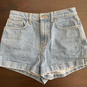 American Apparel Jean Shorts